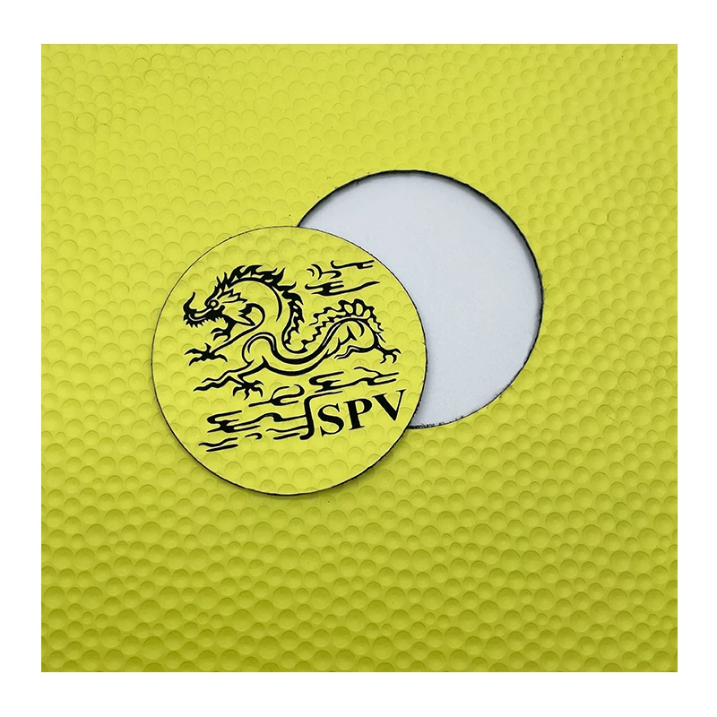 Laserable Leatherette Golf Texture Thick Sheets Laser Patch Leather Faux Leather Sheets factory