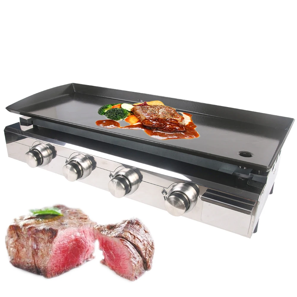 Wholesale SP-10 4 burners stainless plancha grill wedding party machine outdoor gas grill From m.alibaba.com
