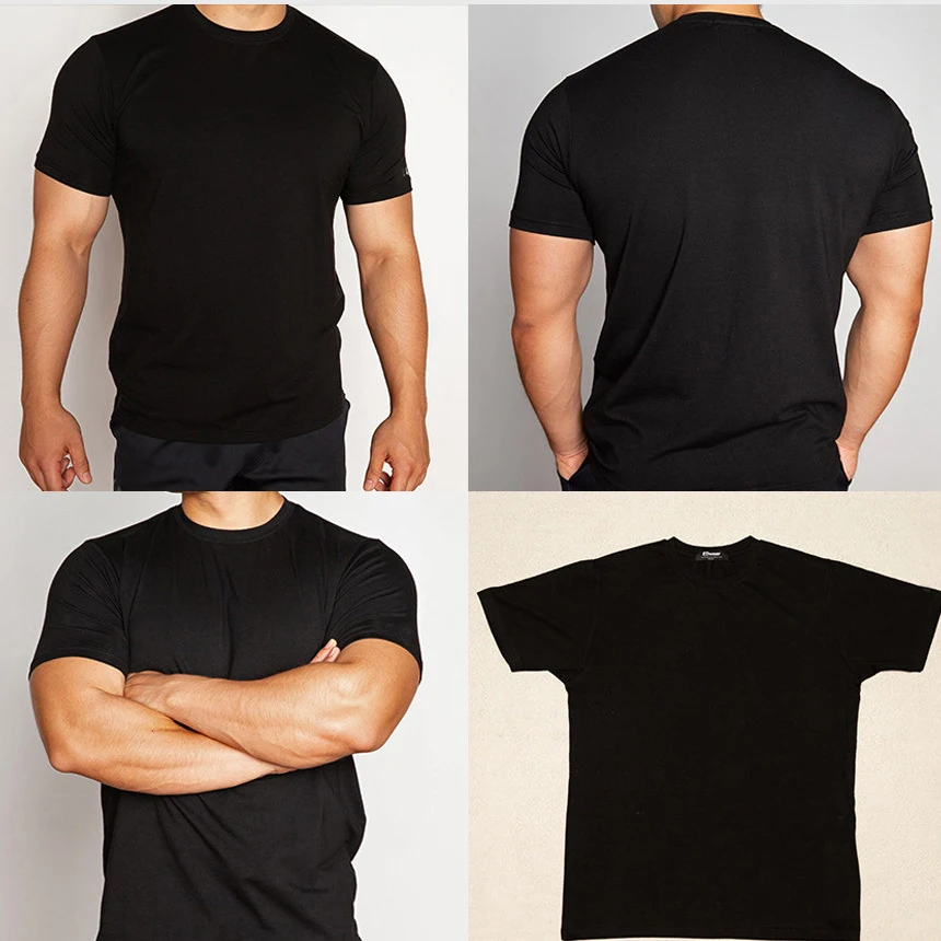 Wholesale Quality T Shirts 95 Cotton 5 Elastane Blank T Shirt - Buy T ...
