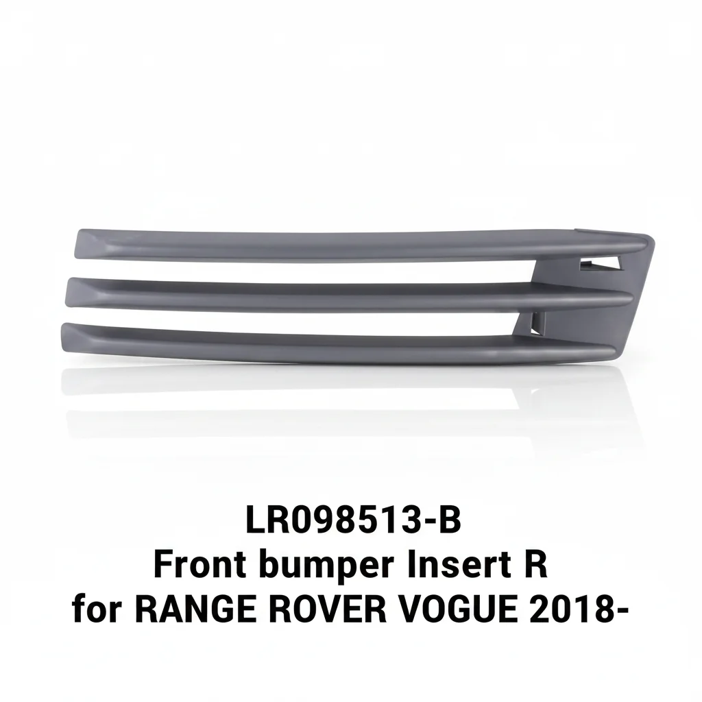 LR098513-B New Weather Resistant ABS OE Specification Screw-On Front Bumper Insert R for VOGUE 2018-