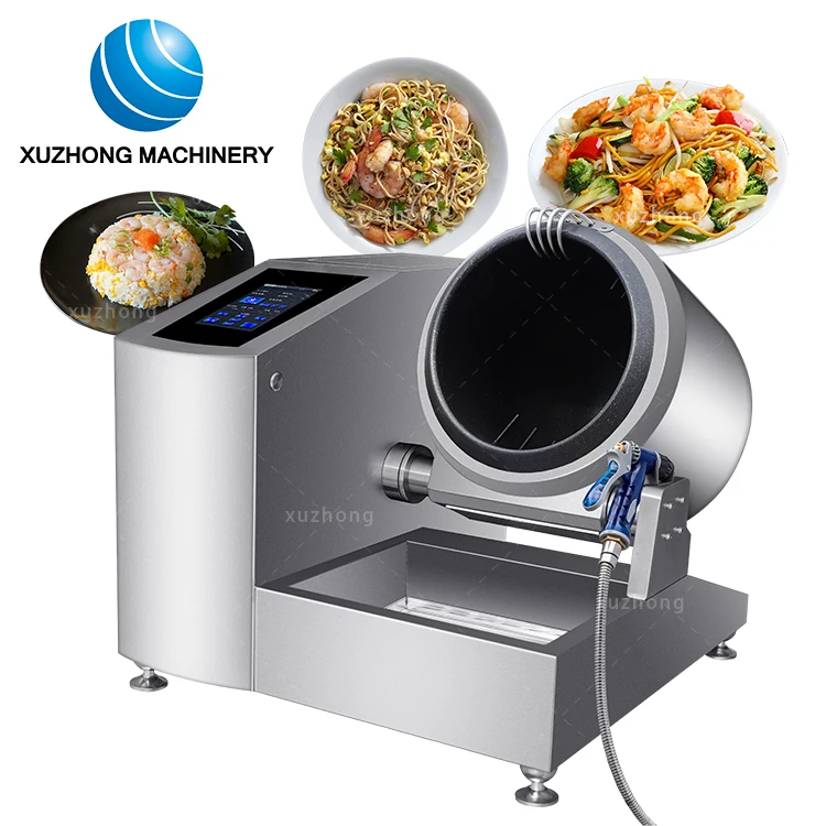 Commercial 5kw Intelligent Electric Stir Fry Machine Restaurant Fried Rice  Robot Cooker Automatic Stir Fry Rice Cooking Machine - China Cooking  Machine, Kitchenware