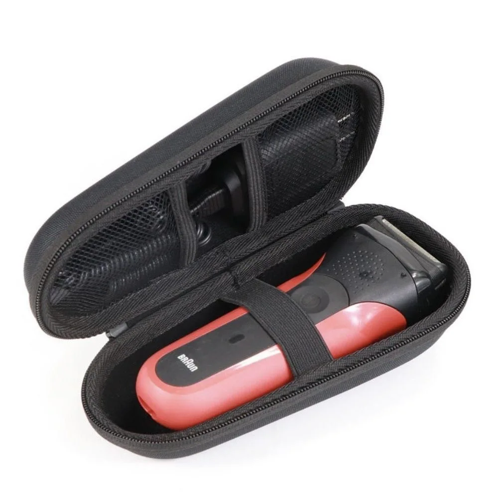 product factory custom hair clipper case waterproof hard shell haircut kit bag eva razor case shaving tool bag for trimmer shaver-0