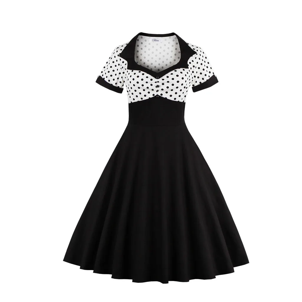 fitted lace wedding dress Stretch Cotton Skater Dress Pumpkin & Crow Print – ModCloth