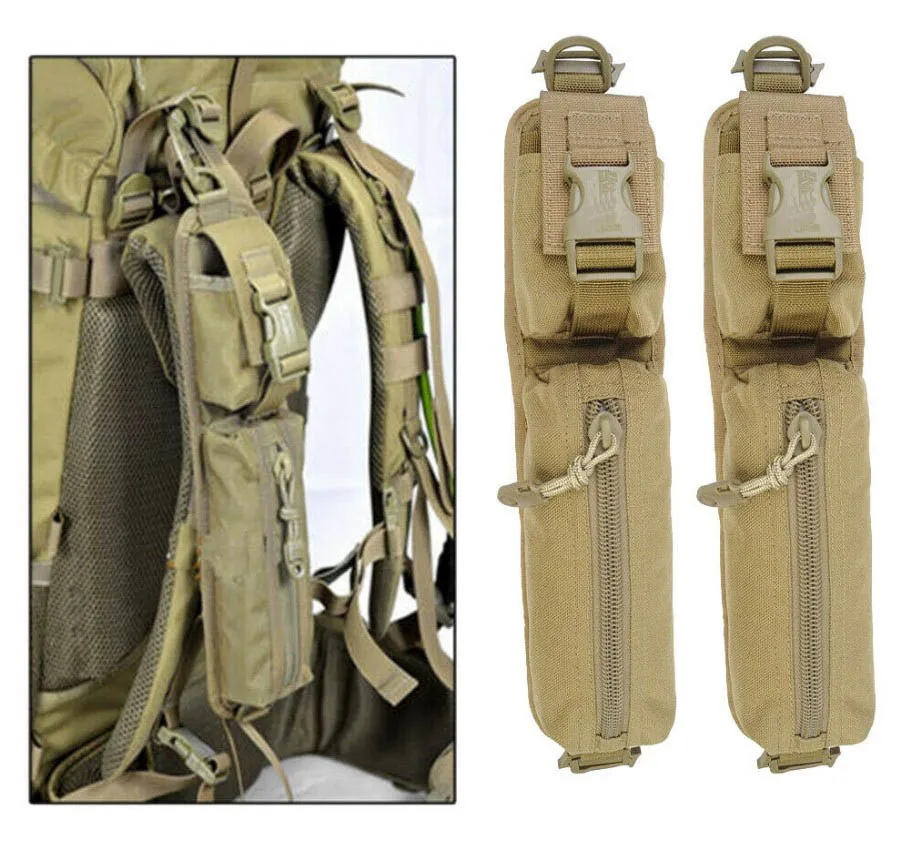 Tactical Molle Accessory Pouch Backpack Shoulder Strap Bag Hunting Tool Pouch 
