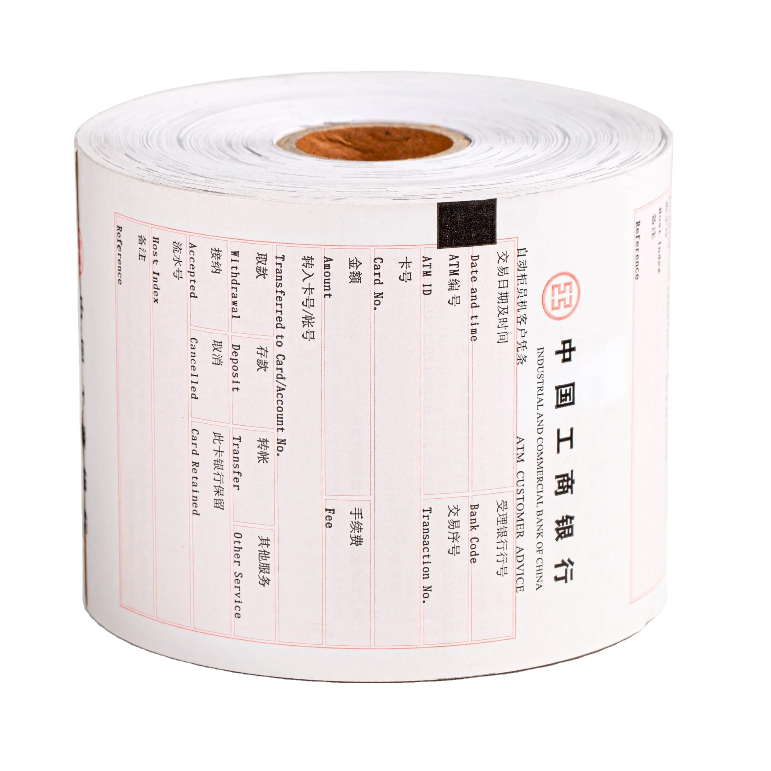 Best Seller 100% Virgin Wood Pulp Cash Register Rolls Thermal Movie Ticket Paper Rolls