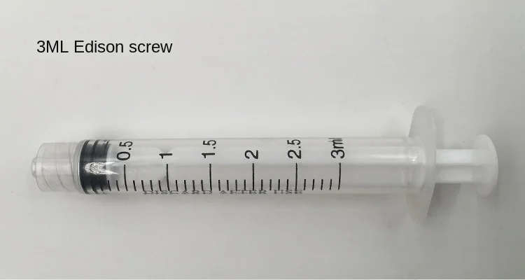 Large caliber glue dispensing injection syringe oil extraction feeder ink dispensing transparent syringe_7
