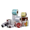 Custom roll self-adhesive labels