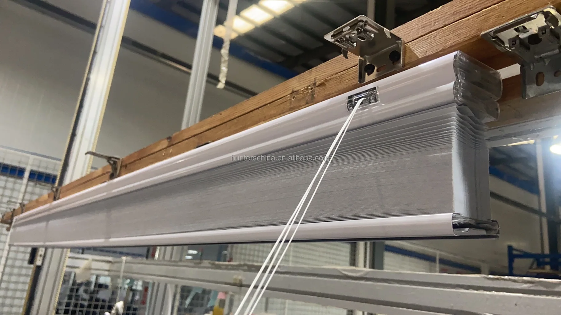 Manual & Motorized Operation Double Cell Cellular Roller Shades System