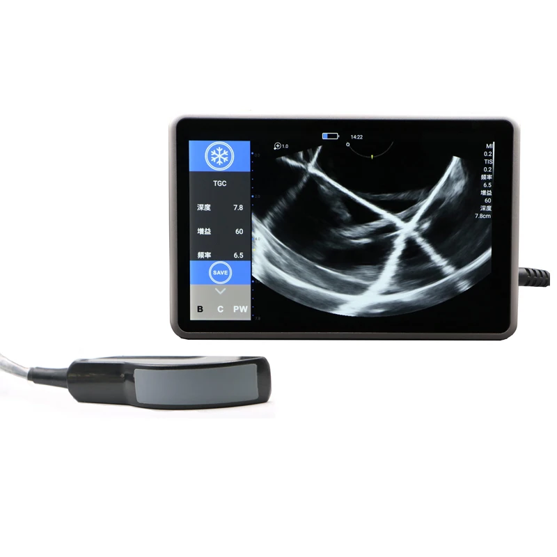 IPX6 Waterproof Veterinary Color Doppler Ultrasound upload wirelessly