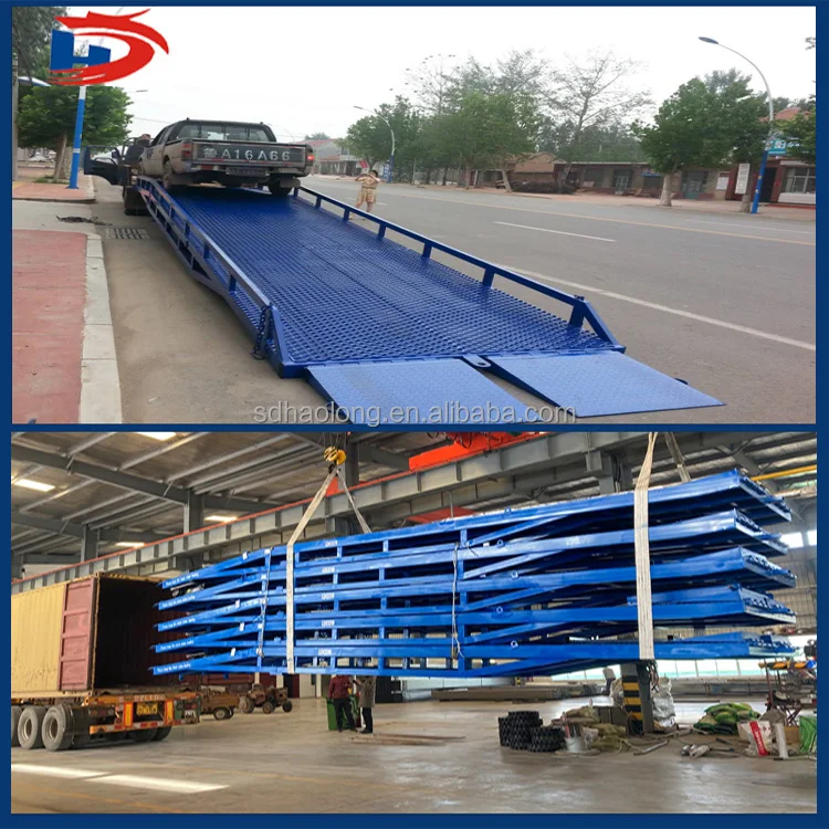 8 Ton Truck Loading Ramp 11.3 * 2.1 Meter Car Elevator Ramp Dock Ramp ...