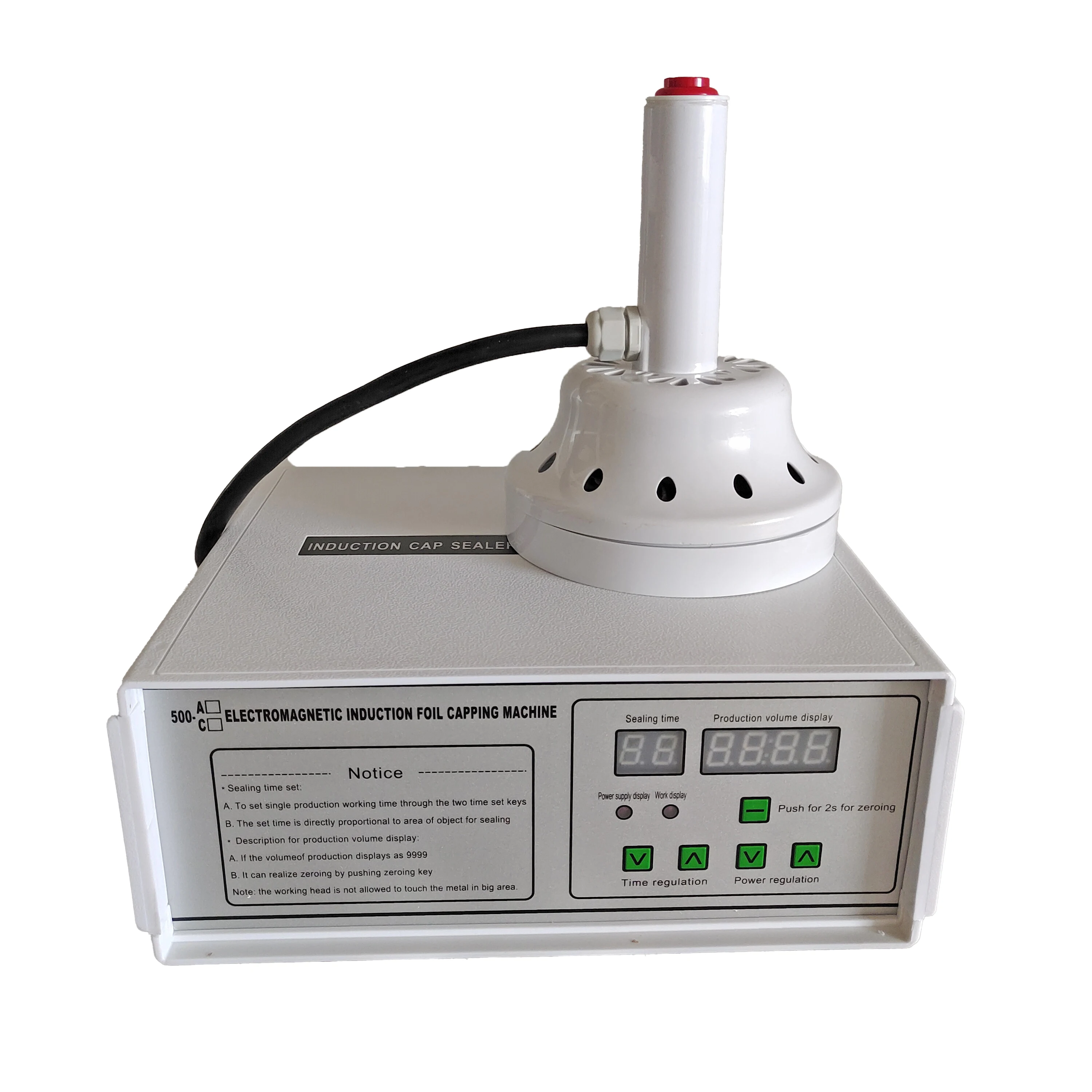 TEBAK Sealing Machine Plastic Glass Bottle Aluminium Foil Heating Elements Handheld Electromagnetic Induction Sealing Machine