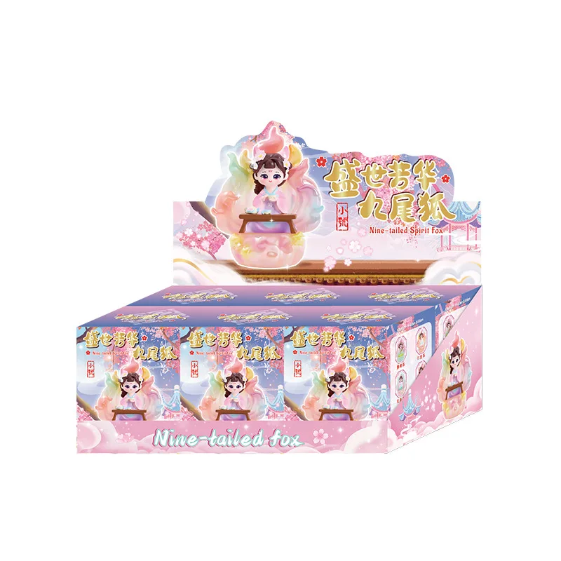 Cartoon Bliss of Prime Life Nine-Tailed Spirit Fox Blind Box Cartoon Bliss of Prime Life Nine-Tailed Spirit Fox Blind Box