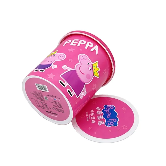IML for Cup, Plastic Injection Mold Label for Beverage, BOPP IML Printed Label with Laser Printing