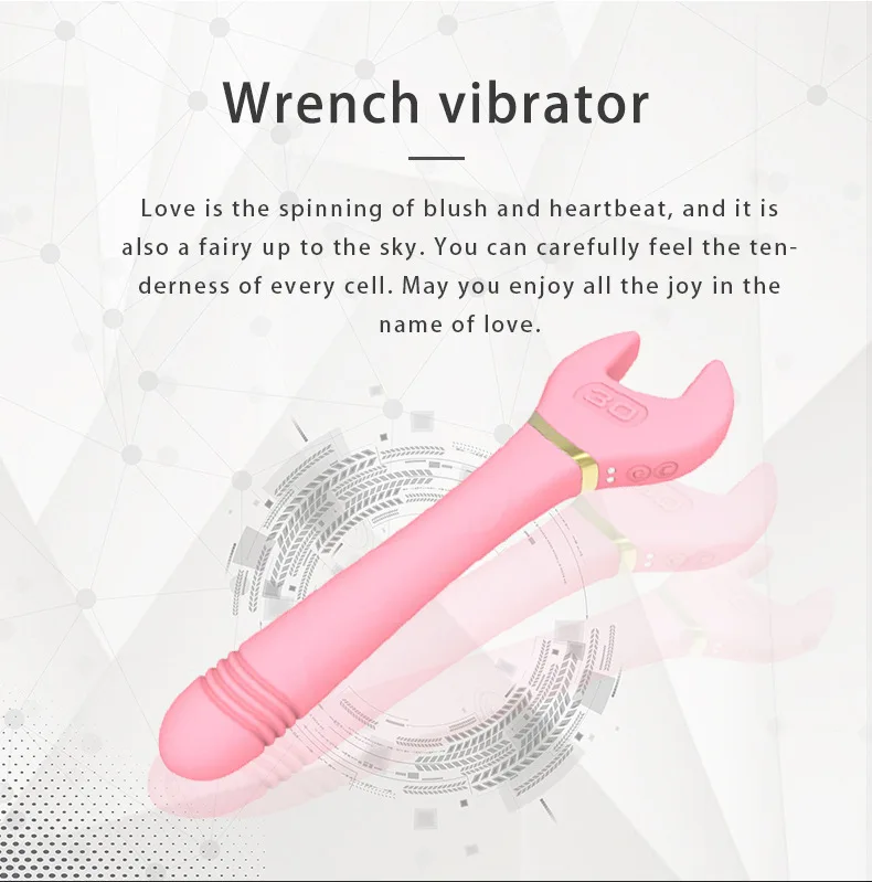 Schraubens chl üssel G-Punkt Kitzler Vibrator Sexspielzeug für Erwachsene  für Frauen Dildo vibratoren Wasserdichte Brustwarze Vagina Prostata-Massage  geräte