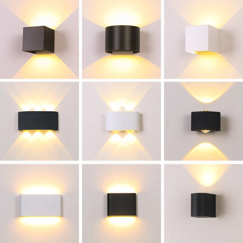 Lampe Murale LED Intérieure Rechargeable en Aluminium avec Capteur pour Porche, Escaliers et Couloirs, Design Moderne et Minimaliste