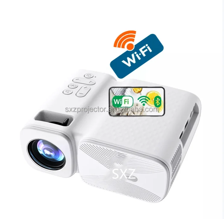 1pc Mini & Smart Portable selling Movie Projector With WiFi,dtk