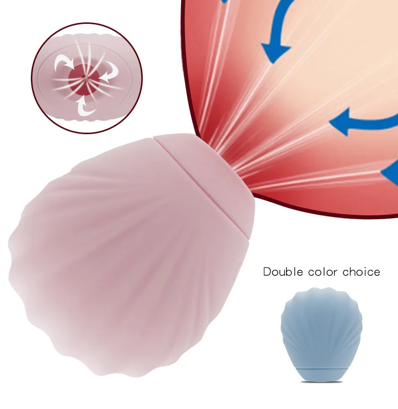 New Vibrator Shell Shape Vibration Clit Sucker Oral Licking Blow Job Clitoris Stimulator Nipple Sucking Adult Sex Toy for Women%
