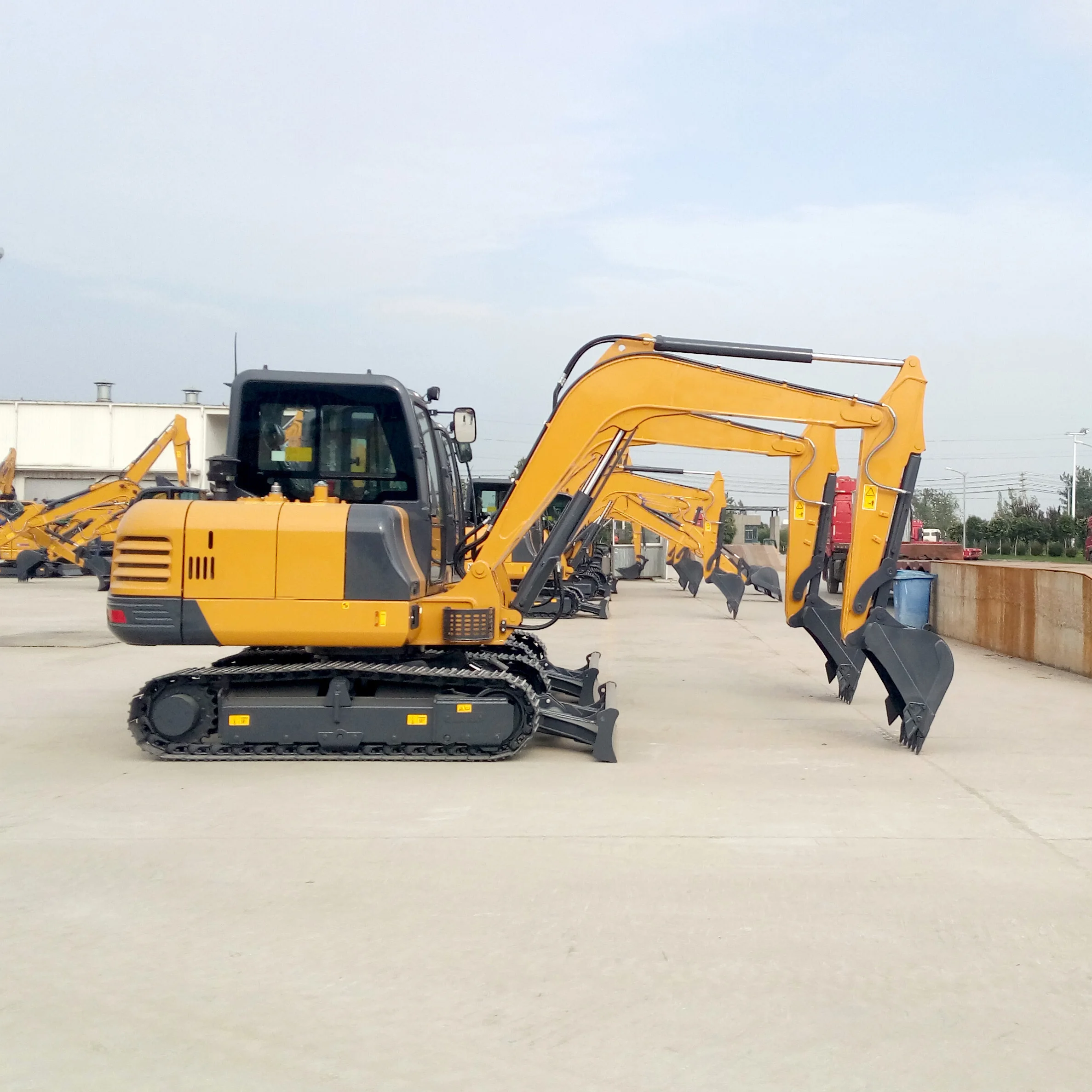 6tons Small Xe60d Mini Crawler Excavator with Hammer Sale in Nigeria for Sale with Good Price