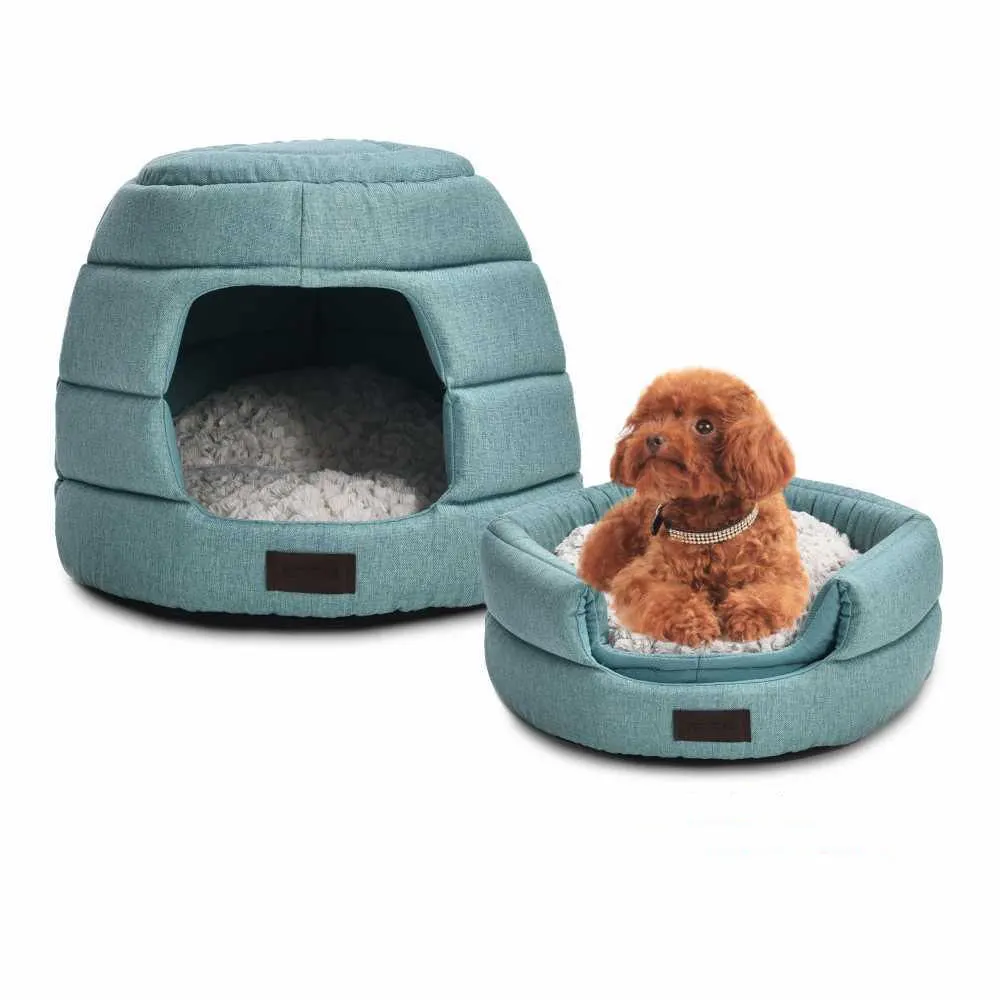 High quality dog bed wholesale Polyester Cotton Sofa Anti-Anxiety Eco Friendly Dog Bed details