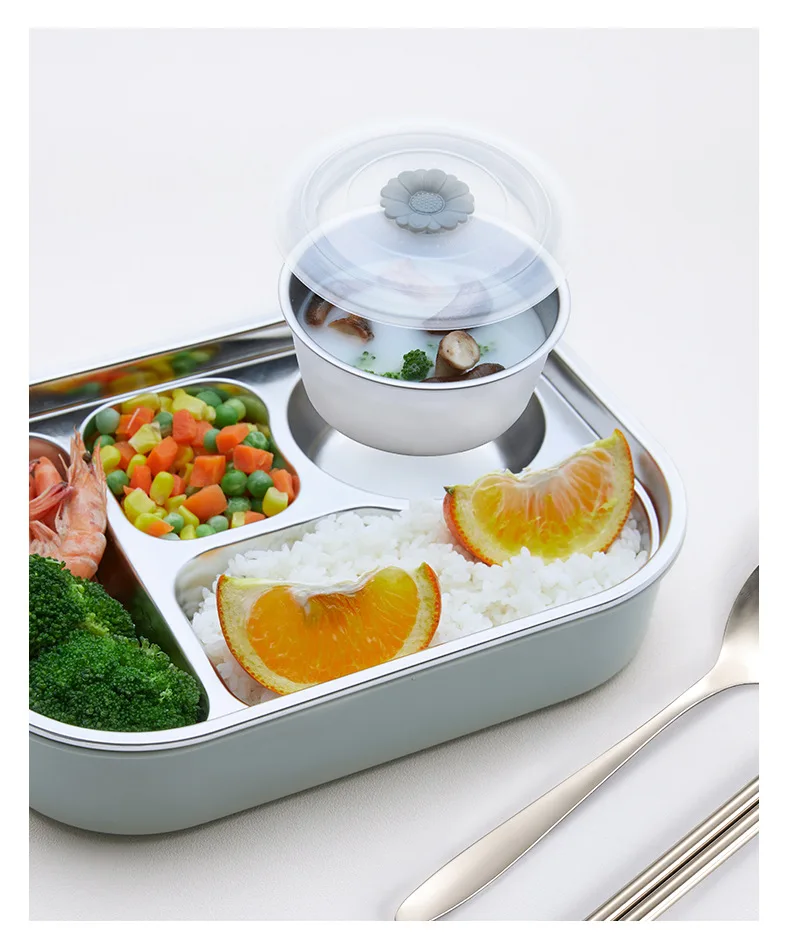 Wholesale Sealed Leakproof Lunch Box Stainless Steel 304 Lunch Bento