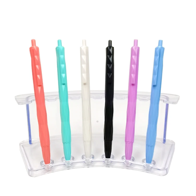 Promotional Custom Logo Plastic Multicolor Ballpoint Pen Refill Ink Machine Paper Machine Sample Collection Wholesale