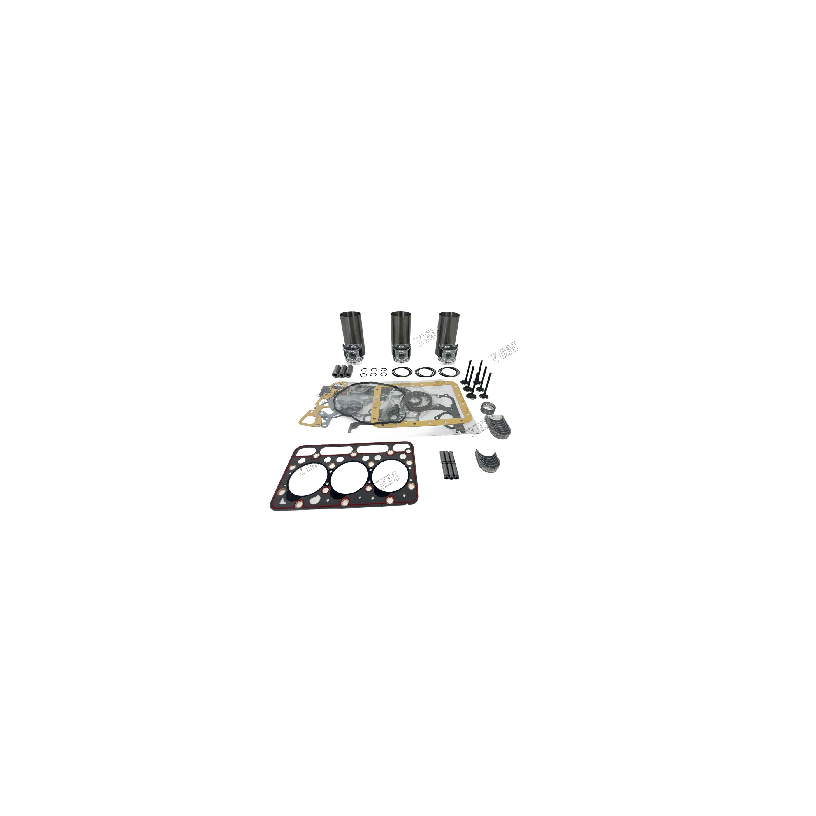 New D1503 Engine Rebuild Kit for Kubota KX91-3 U35 R420 L3010 Tractor Engine Repair Kit