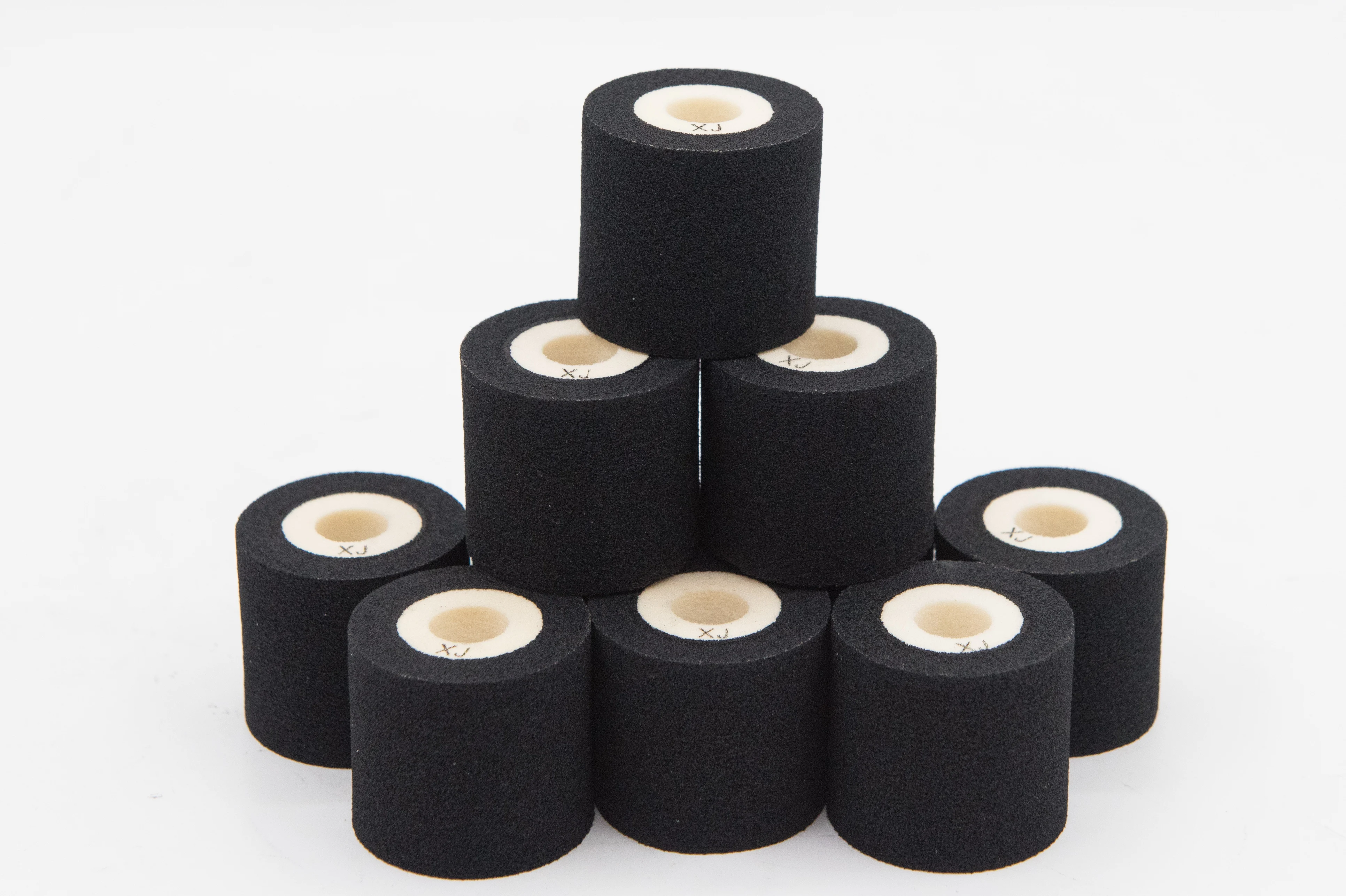 Codewel, китайская фабрика, черный высокотемпературный горячий твердый ролик для чернил, 36 мм * 32 мм, Быстросохнущий рулон термоплавких чернил