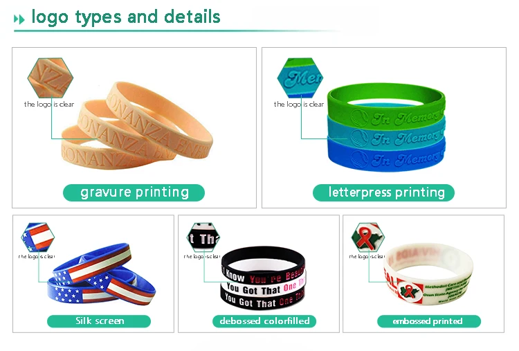 Custom Sports Rubber Silicone Bracelets Men Make Your Own Rubber