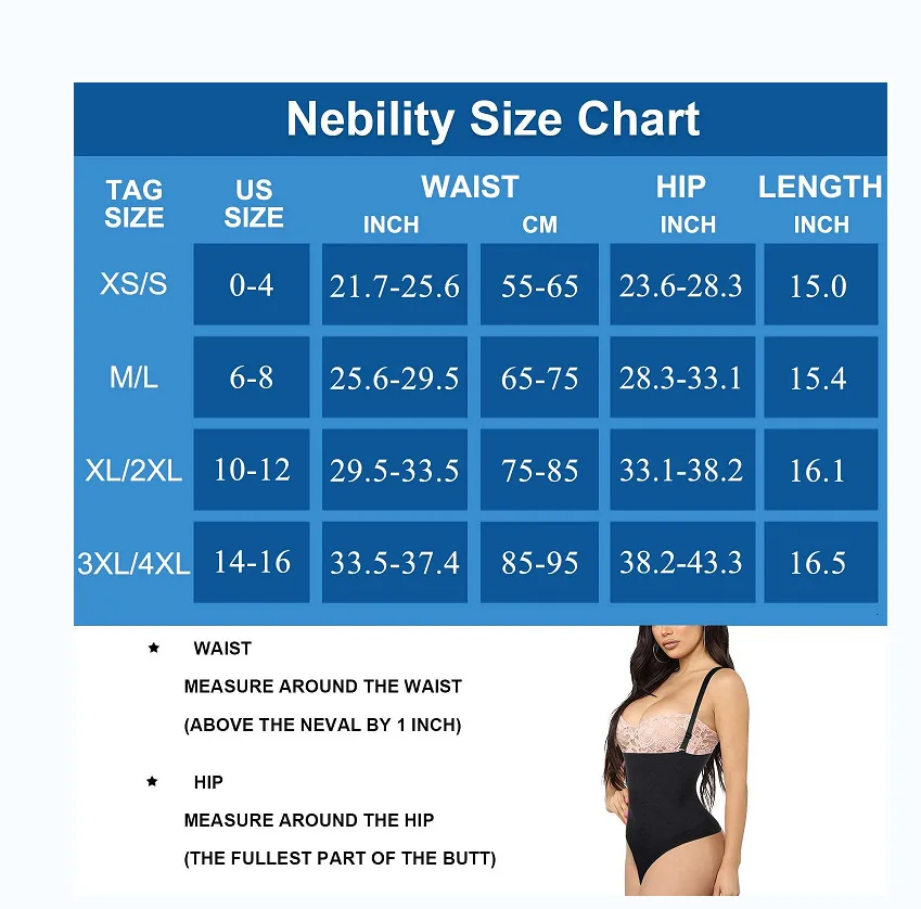 Women Waist Trainer Body Butt Lifter Shapewear High Waist Tummy Control ...