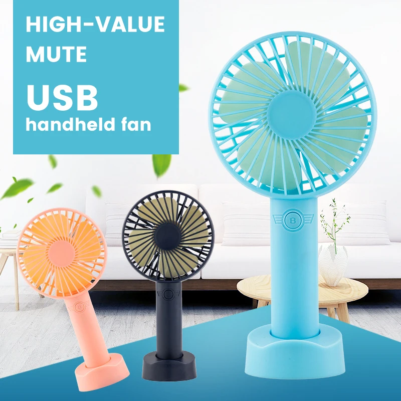 Summer Battery Charging Cooling Spray Usb Portable Electric Hand Held Rechargeable Mini Small Air Battery Ceiling Fans