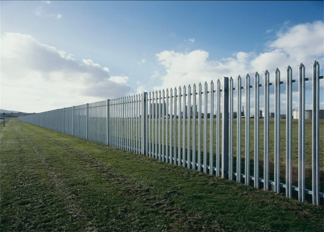 latest company news about high quality Powder Coated galvanized steel palisade fence panel / palisade fencing prices  0