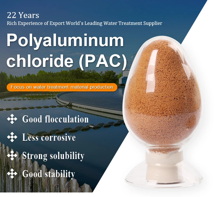 Shop Water Treatment Chemicals dink Grade Poly Aluminum Chloride-Detailed Image 1