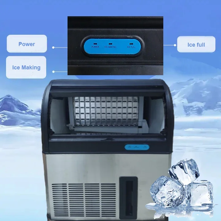 66kg Ice Production Restaurant Cafe Ice Cube Making Machine Buy Ice