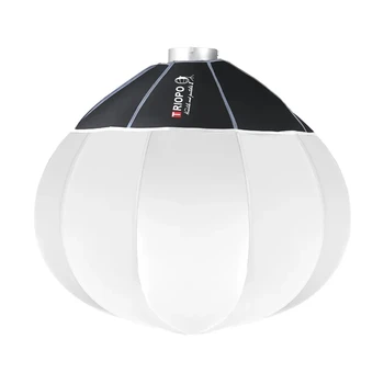 Triopo Kq55 55cm Soft Box Spherical Collapsible Soft Box  Quick-Install Bowens Mount  for Photography Video Lighting Accessory