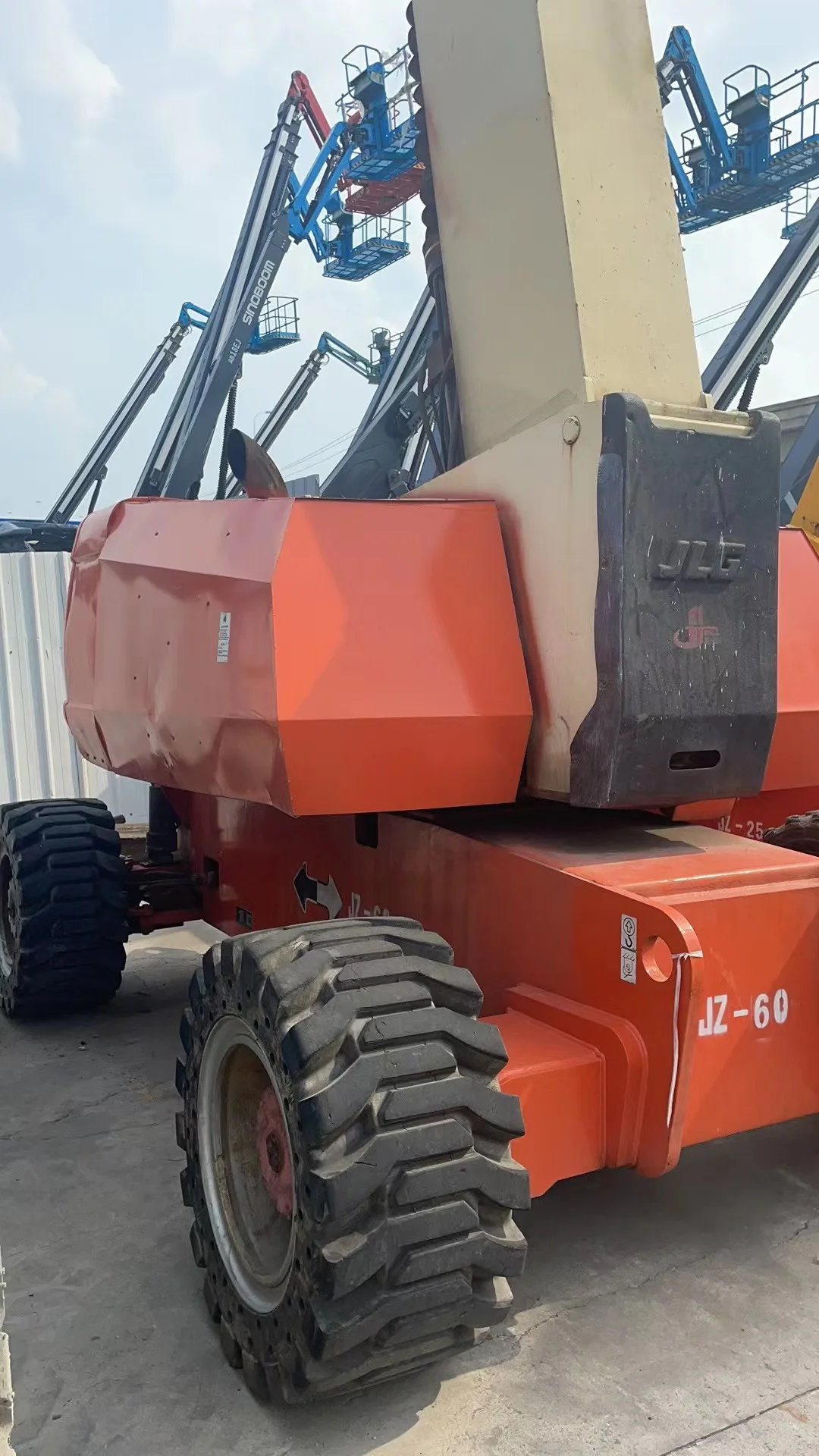 2008 JLG 800AJ 4WD Diesel Articulating Boom Lift, Max Platform Height 24.38m, Max Horizontal Reach15.8m