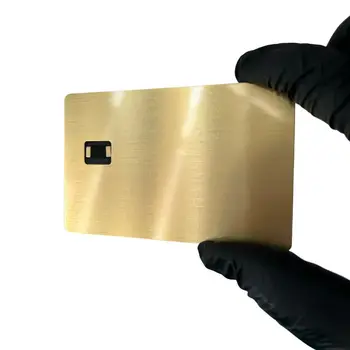 Dual Interface Metal Card NFC Antenna embedded Metal Credit Card With Full Contactless Payment Function