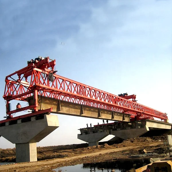 100Ton Double Truss Steel Structure Railway Bridge Girder Launching Beam Launcher Crane