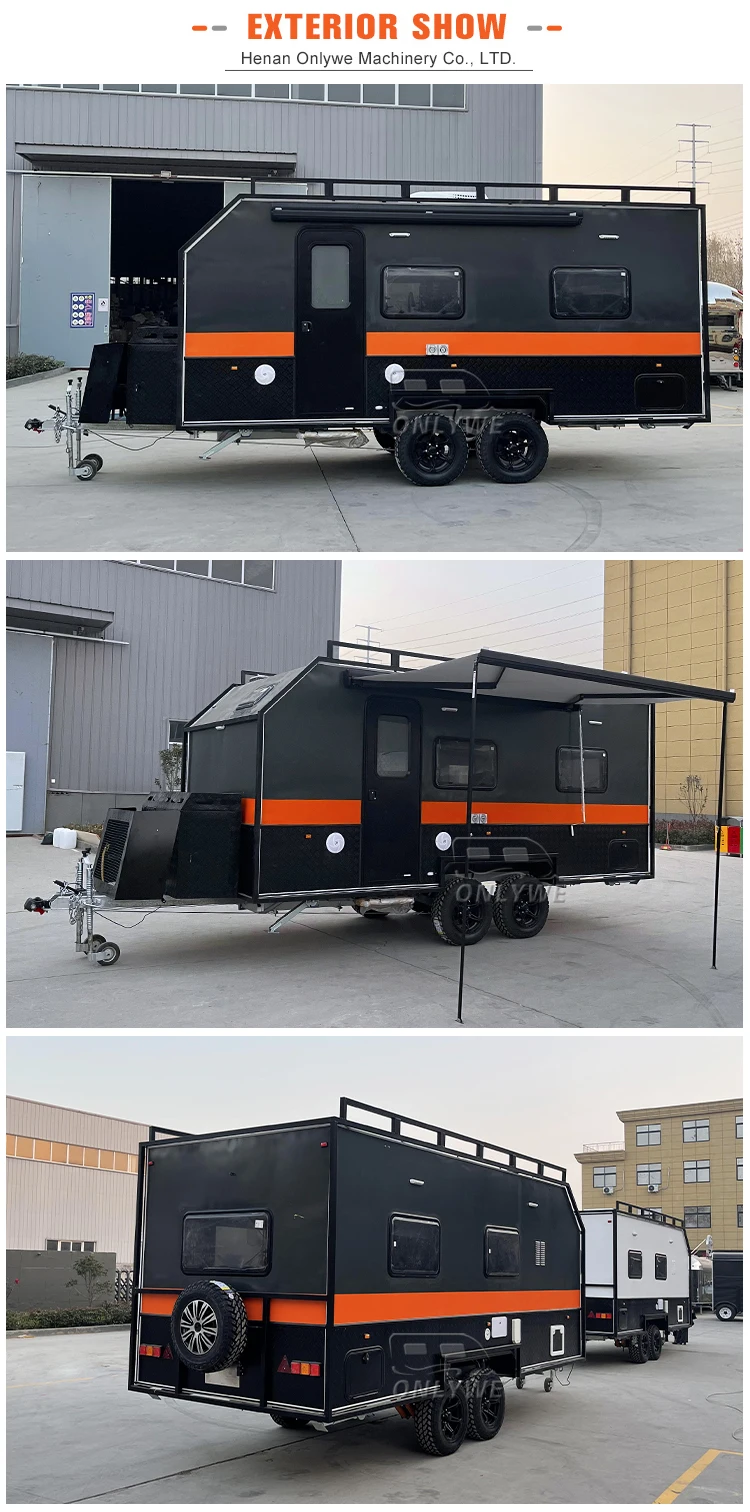 Onlywe Expedition Truck Camper 4x4 Off Road Camper Trailer For Sale Off