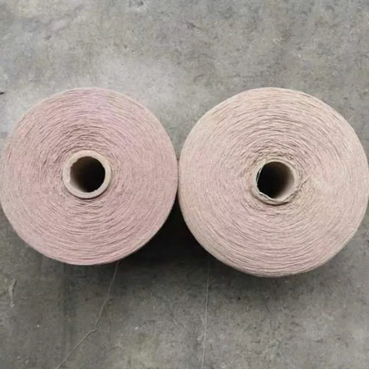 Ne2s 3s 4s  6s OE Cheap Price Regenerated Polyester Cotton Weaving Yarn for Mop, Carpet and Rugs