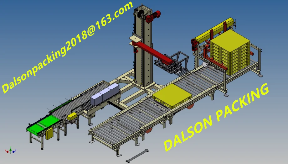 Automatic Carton Palletizer Manufacturer,Carton Box Single Column ...
