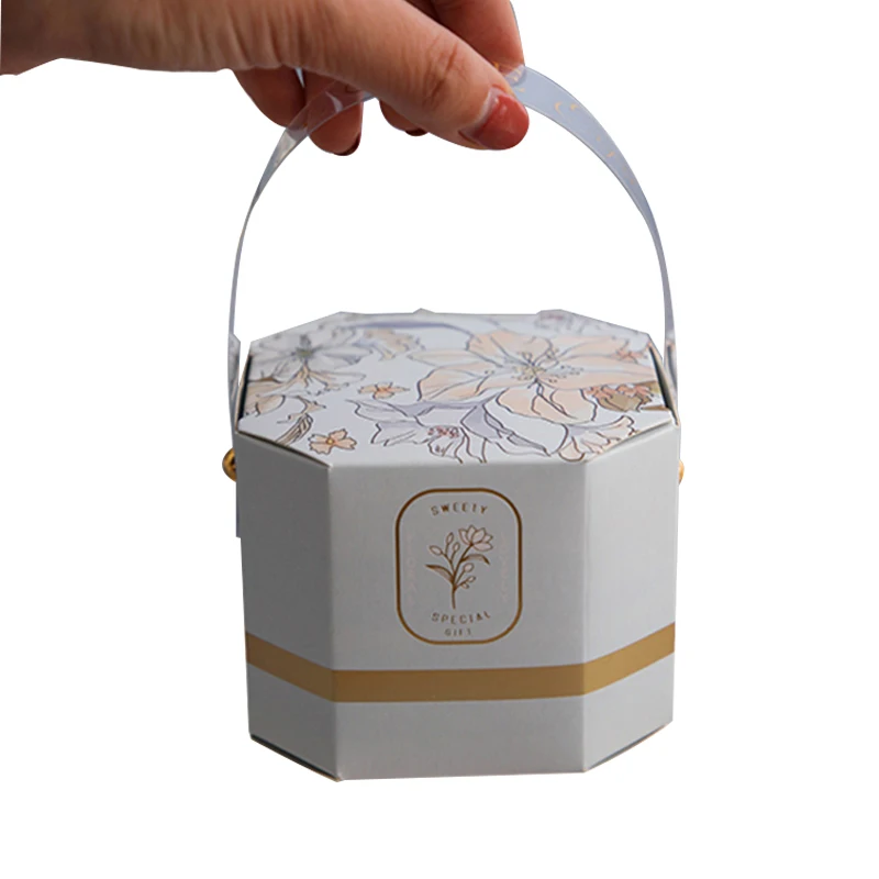 The wedding party creative gift bag box gift box pail hand candy wedding party 