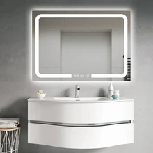 Wholesale Custom Bathroom Room Home Decor Smart Luxury LED Bathroom Mirror