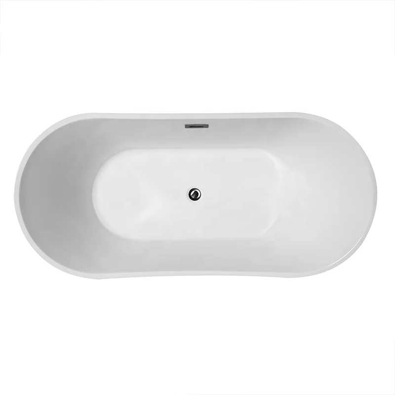 Customized Simple Design Luxury Home Independent Adult Bathroom Soaking Freestanding Sitting Bathtubs Whirlpool Bathtub
