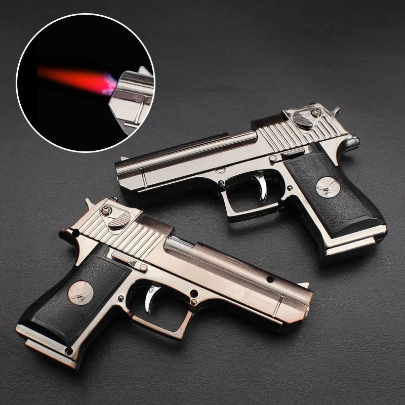 Cigarette Case & Lighter 2 In 1 Cigarette Case Gun Lighters Bar Tools ...