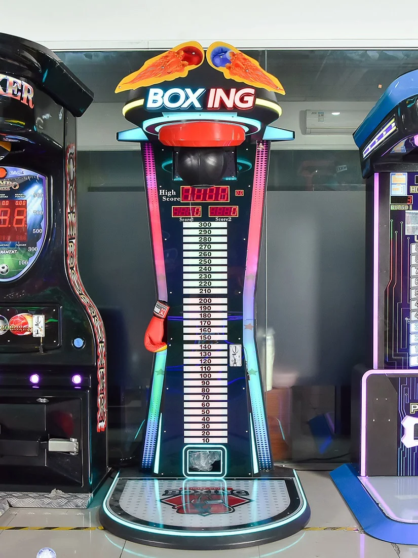 Riteng Sport Arcade Interactive Redemption Boxing Machine
