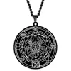 Black pendant necklace