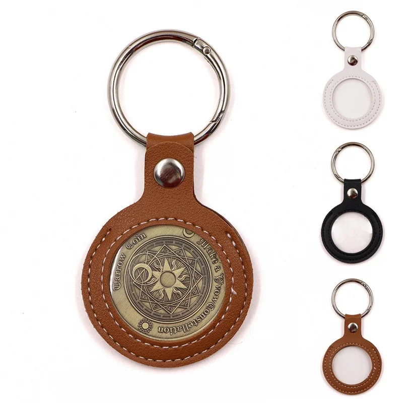 Cross-border In-stock Commemorative Coin Storage Bag Collectible Keychain Protective case 1893 Model 0807*001 Travel