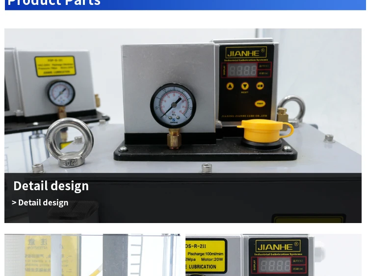 The Oil Mist Lubrication System And Oil Pump 220v Automatic Oil Lube