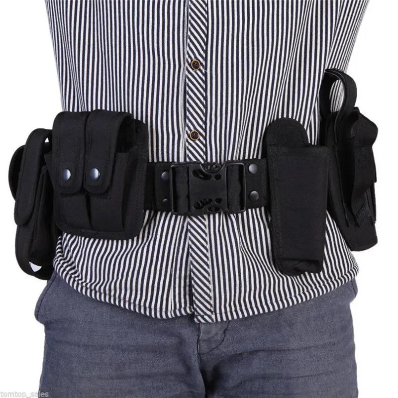 Adjustable Sport Enthusiasts Tactical Trimmings Security Belts Training Safety Practical Belt Duty Waist Support Equipment