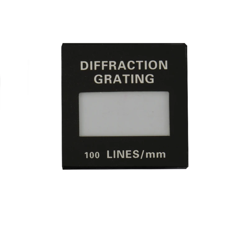 Custom Size Educational Diffraction Transmission Optical Grating Price